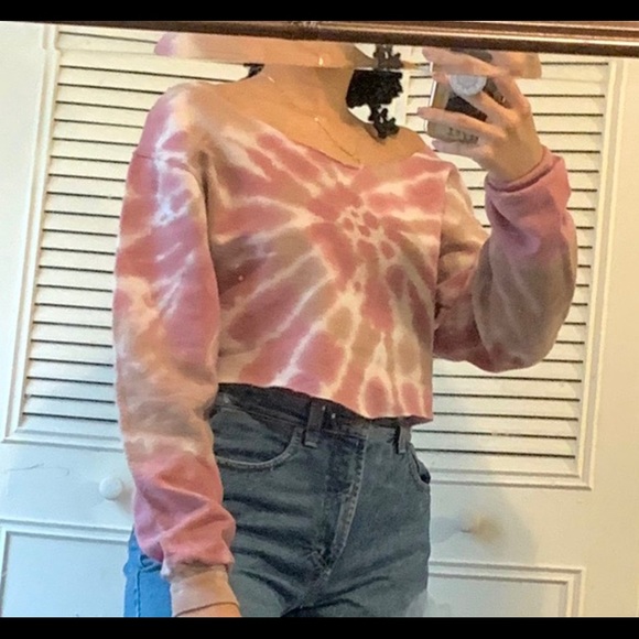 Neapolitan ice cream crop crew neck - Picture 2 of 3